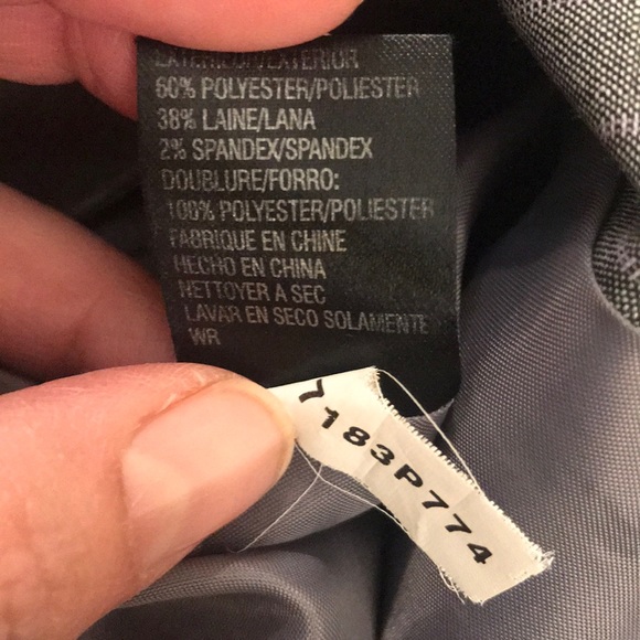 Tahari Arthur S. Levine Pinstripe Blazer - Picture 6 of 6